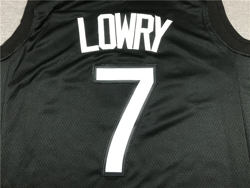 Men's Toronto Raptors Kyle Lowry Black/Purple 2020/21 Swingman Player Jersey
