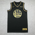 Men's Golden State Warriors Stephen Curry Black Classic Swingman Jersey