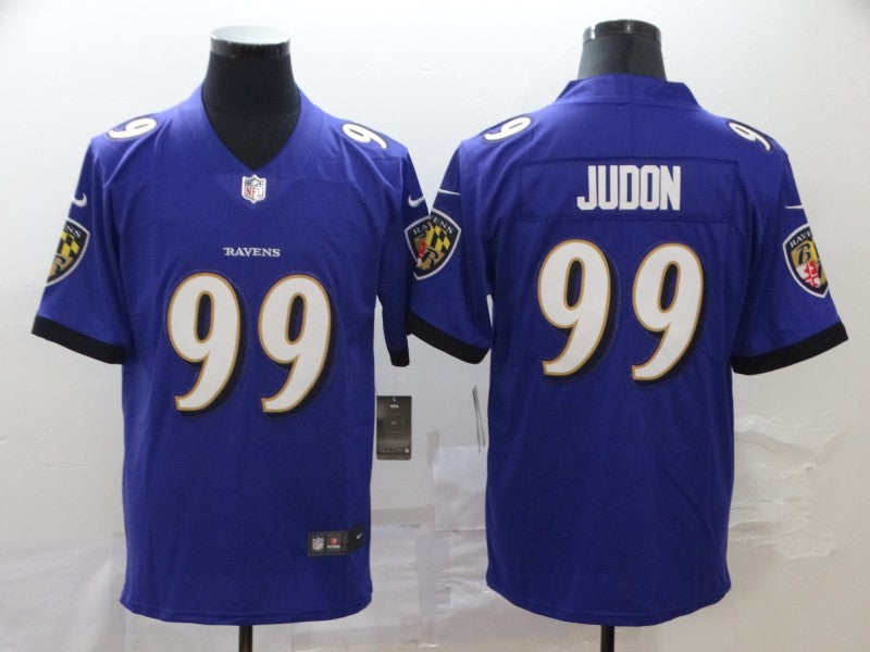 Men's Baltimore Ravens Matthew Judon Purple Game Jersey