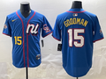Men's National League Hunter Goodman Blue 2025 All-Star Edition Limited Player Jersey