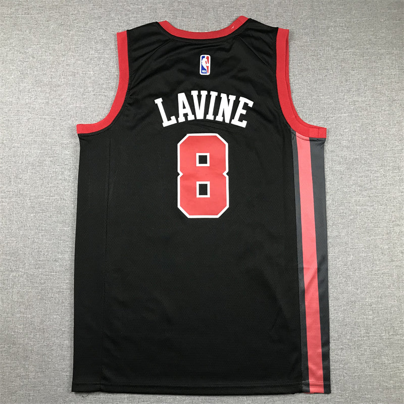 Men's Chicago Bulls Zach LaVine Black 2023/24 Swingman Jersey - City Edition