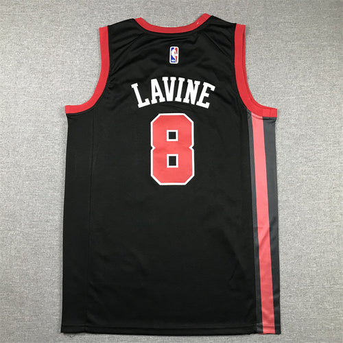 Men's Chicago Bulls Zach LaVine Black 2023/24 Swingman Jersey - City Edition