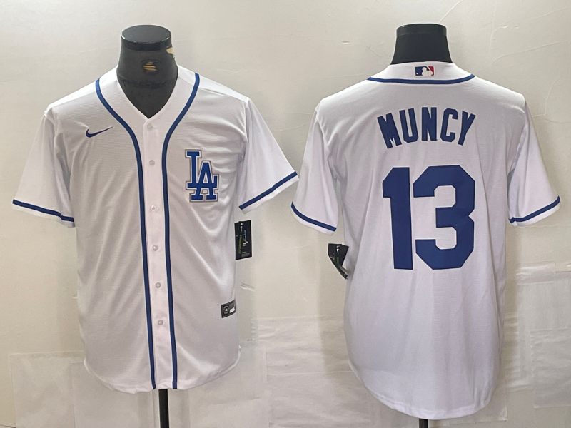 Men's Los Angeles Dodgers Max Muncy White Limited Player Jersey