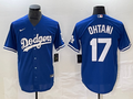 Men's Los Angeles Dodgers Shohei Ohtani Blue Replica Game Jersey