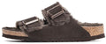 Birkenstock Arizona Shearling Suede Leather 1020566 Mocca Sandals