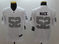 Men's Las Vegas Raiders Khalil Mack White Player Game Jersey