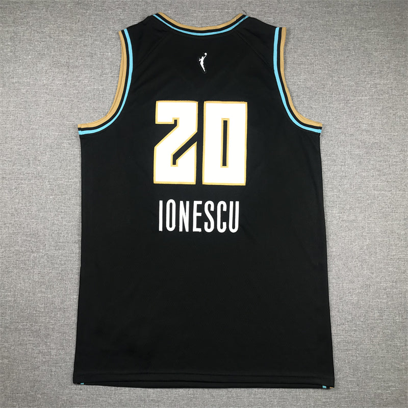 Men's New York Liberty Sabrina Ionescu Black Basketball Jersey