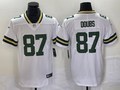 Men's Green Bay Packers Romeo Doubs White Game Jersey