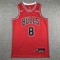 Men's Chicago Bulls Zach LaVine Red Fast Break Player Jersey