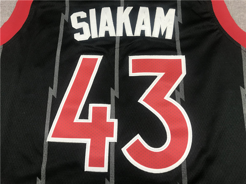 Men's Toronto Raptors Pascal Siakam Black 2020/21 Swingman Jersey