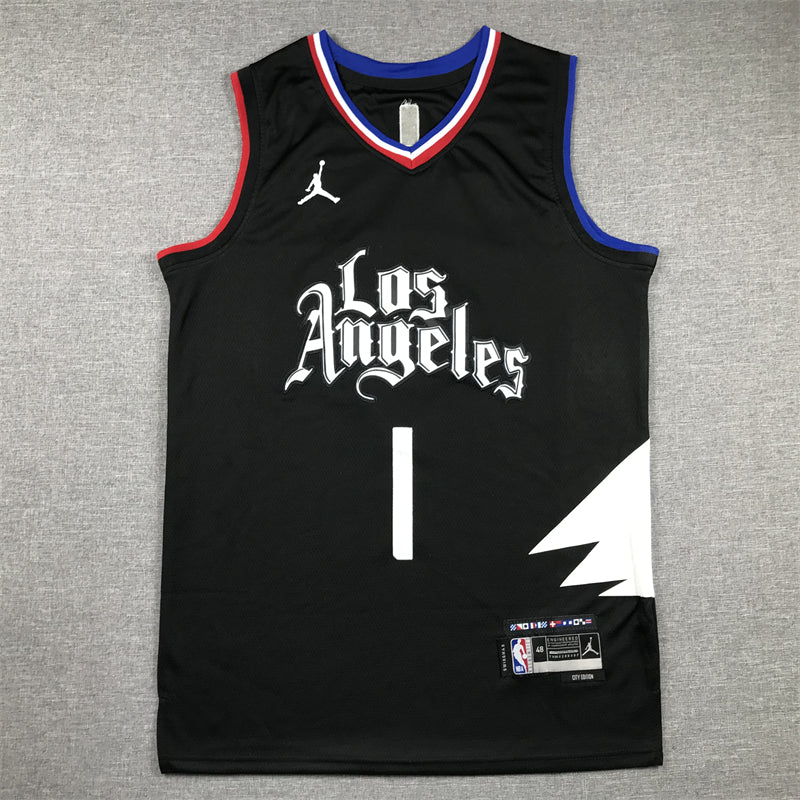 Men's LA Clippers James Harden Black Swingman Jersey - Statement Edition