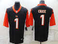 Men's Cincinnati Bengals Ja'Marr Chase Black Alternate Game Player Jersey