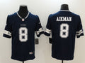 Men's Dallas Cowboys Troy Aikman Navy Game Player Jersey