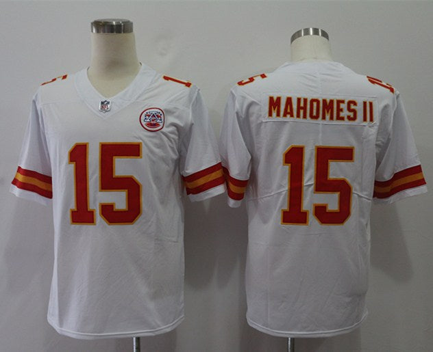 Men's Kansas City Chiefs Patrick Mahomes II White Game Jersey