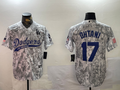 Men's Los Angeles Dodgers Shohei Ohtani Arctic Camo 2024 Salute to Service Limited Jersey
