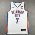 Men's Oklahoma City Thunder Chet Holmgren White Swingman Jersey - Association Edition