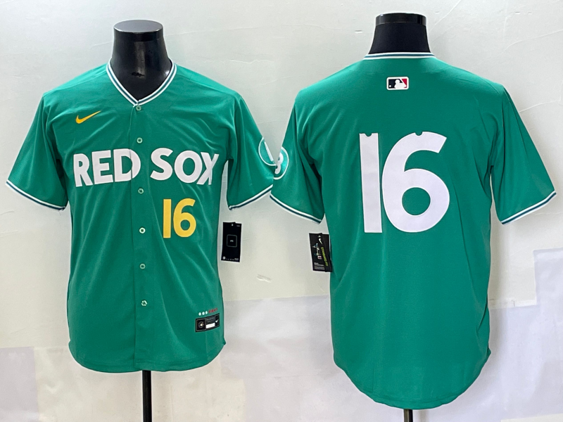 Men's Boston Red Sox Jarren Duran Green 2025 City Connect Limited Player Jersey