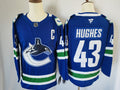 Men's Vancouver Canucks Quinn Hughes Fanatics Blue Player Jersey