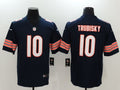 Men's Chicago Bears Mitch Trubisky Navy Game Jersey