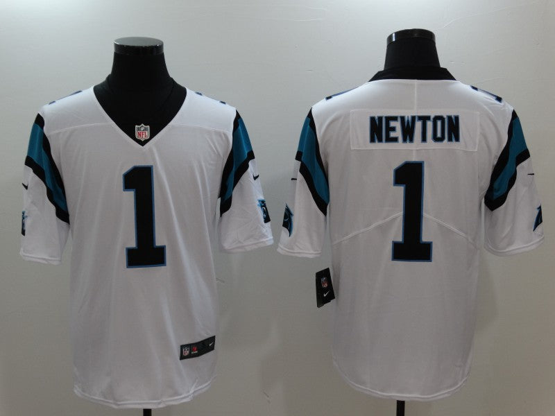Men's Carolina Panthers Cam Newton White Game Jersey