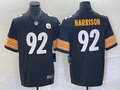Men's Pittsburgh Steelers James Harrison Black Retired Game Jersey