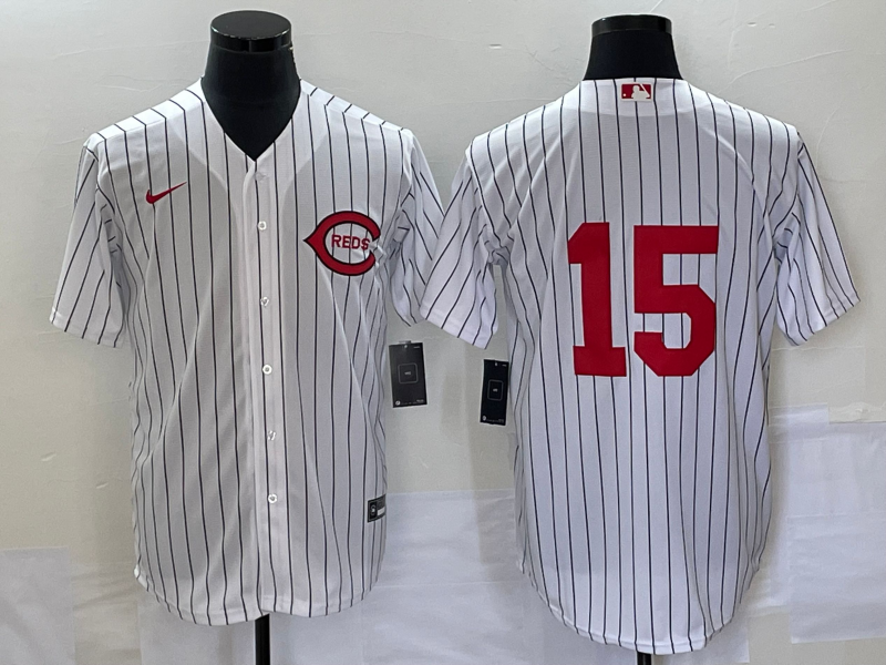 Men's Cincinnati Reds Anthony Rizzo White 2022 MLB at Field of Dreams Game Authentic Player Jersey