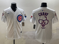 Men's Chicago Cubs Harry Caray White Replica Player Jersey