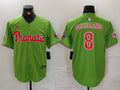 Men's Philadelphia Phillies Nick Castellanos Green Limited Player Jersey