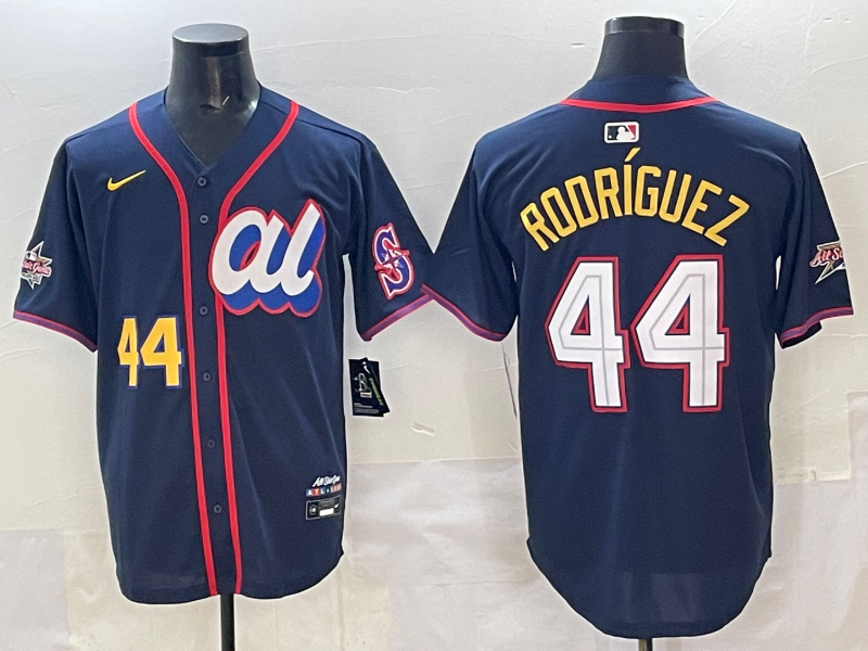Men's American League Julio Rodriguez Navy 2025 All-Star Edition Limited Player Jersey