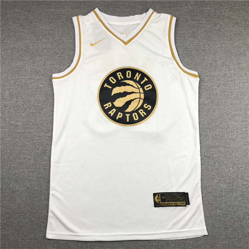 Men's Toronto Raptors Fred VanVleet White Swingman Player Jersey
