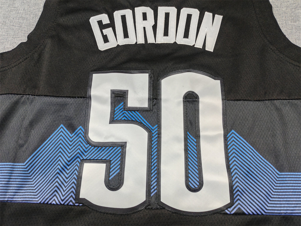 Men's Denver Nuggets Aaron Gordon Black 2023/24 Swingman Jersey - City Edition