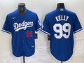 Men's Los Angeles Dodgers Joe Kelly Blue Replica Player Jersey