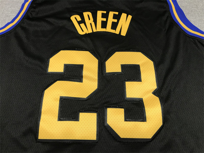 Men's Golden State Warriors Draymond Green City Edition Black Classic Jersey