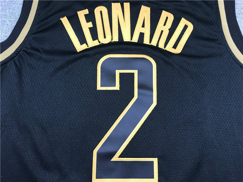 Men's LA Clippers Kawhi Leonard NBA Black Player Jersey