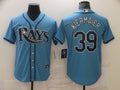 Men's Tampa Bay Rays Kevin Kiermaier Blue Replica Baseball Jersey