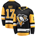 Men's Pittsburgh Penguins Bryan Rust Black Player Game Jersey