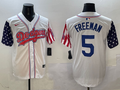 Men's Los Angeles Dodgers Freddie Freeman White Alternate Player Jersey
