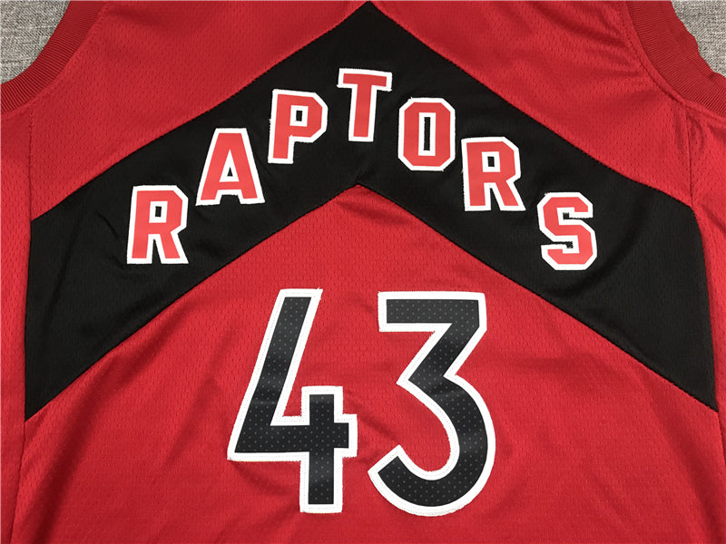Men's Toronto Raptors Pascal Siakam Red 2021/22 Diamond Swingman Jersey