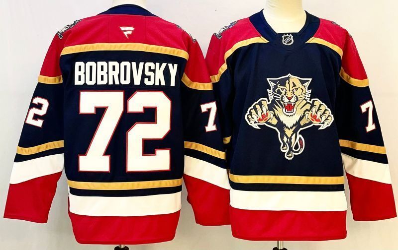 Men's Florida Panthers Sergei Bobrovsky Fanatics Black Player Jersey