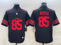 Men's San Francisco 49ers George Kittle Black Player Jersey