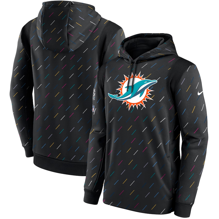 Men's Miami Dolphins 2021 Salute to Service Hoodie Black
