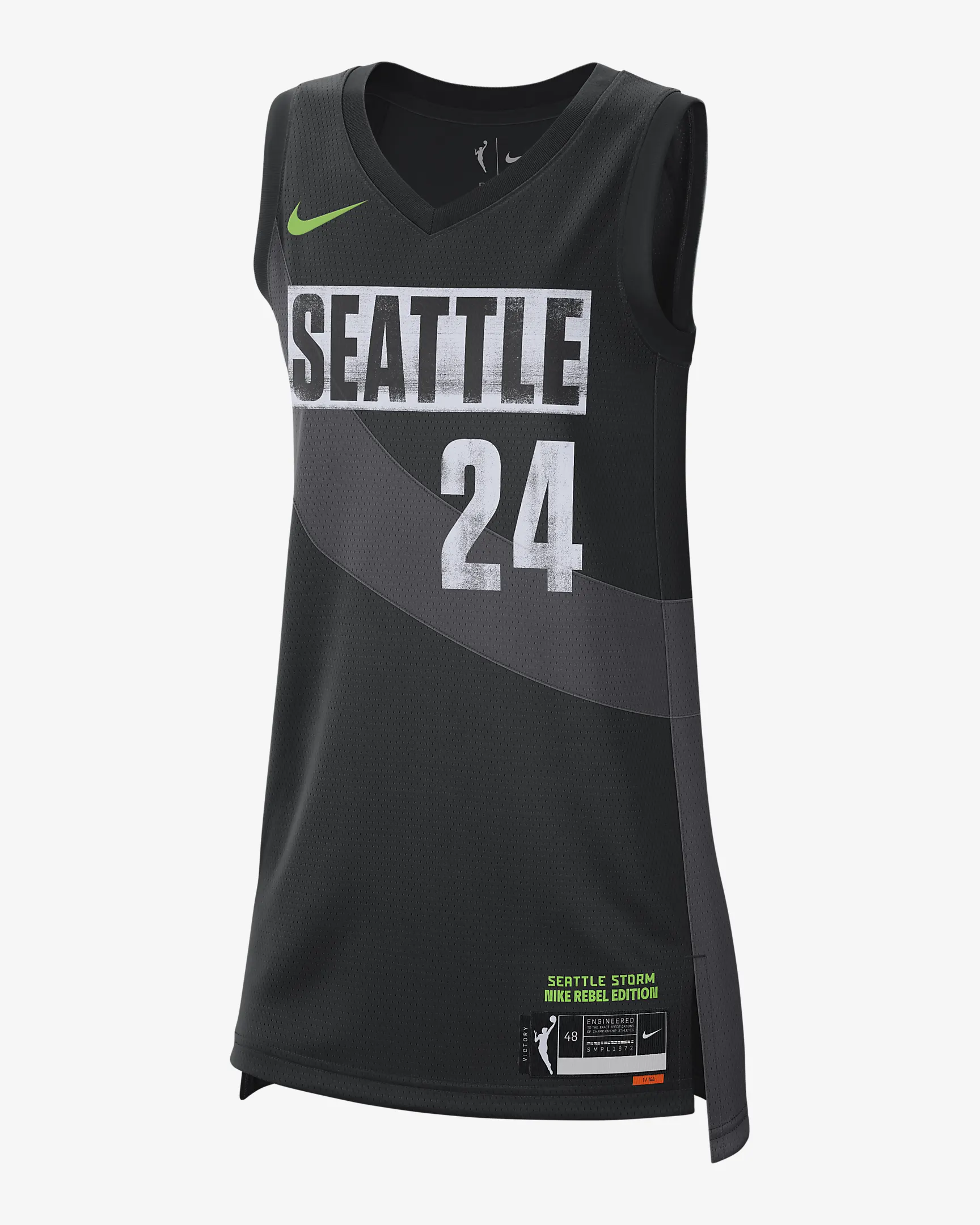 Men's Seattle Storm Jewell Loyd Black Player Jersey