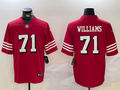 Men's San Francisco 49ers Trent Williams Scarlet Player Game Jersey