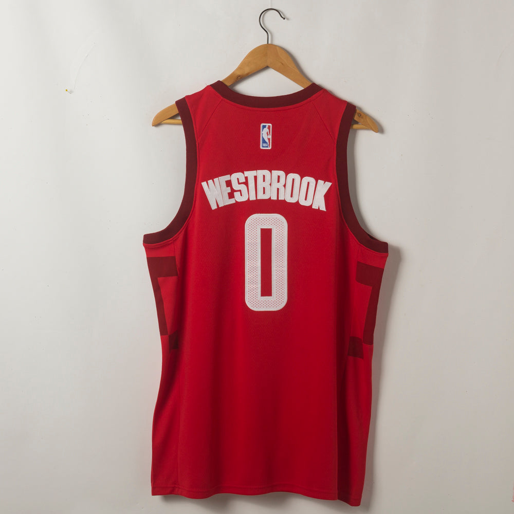 Men's Houston Rockets Russell Westbrook NBA Red Classics Swingman Jersey