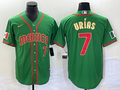 Men's 2023 World Baseball Classic Julio Urias Mexico Jersey Green