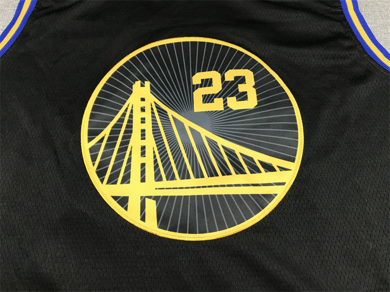 Men's Golden State Warriors Draymond Green City Edition Black Classic Jersey