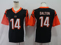 Men's Cincinnati Bengals Andy Dalton Black Game Jersey