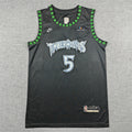 Men's Minnesota Timberwolves Anthony Edwards Black Swingman Jersey