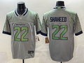 Men's Seattle Seahawks Rashid Shaheed Wolf Gray 2025 Rivalries Collection Game Jersey