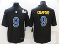 Men's Los Angeles Rams Matthew Stafford Black Game Jersey